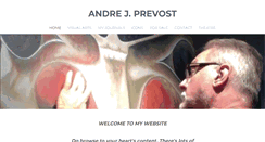 Desktop Screenshot of andreprevost.com